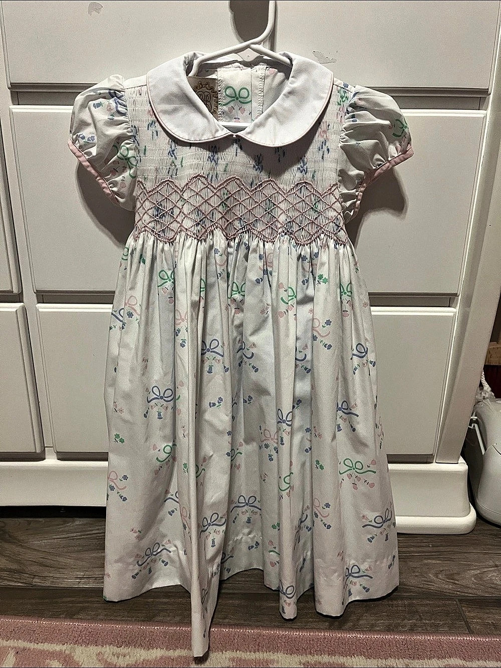 TBBC Smocked Dress-Grandmillenial-esque